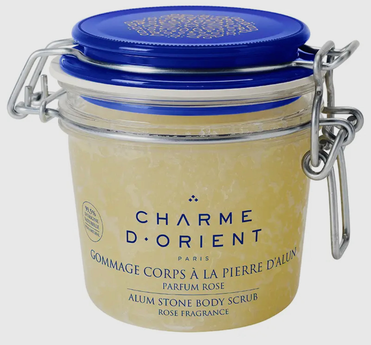 Rose scented alum stone scrube 300g