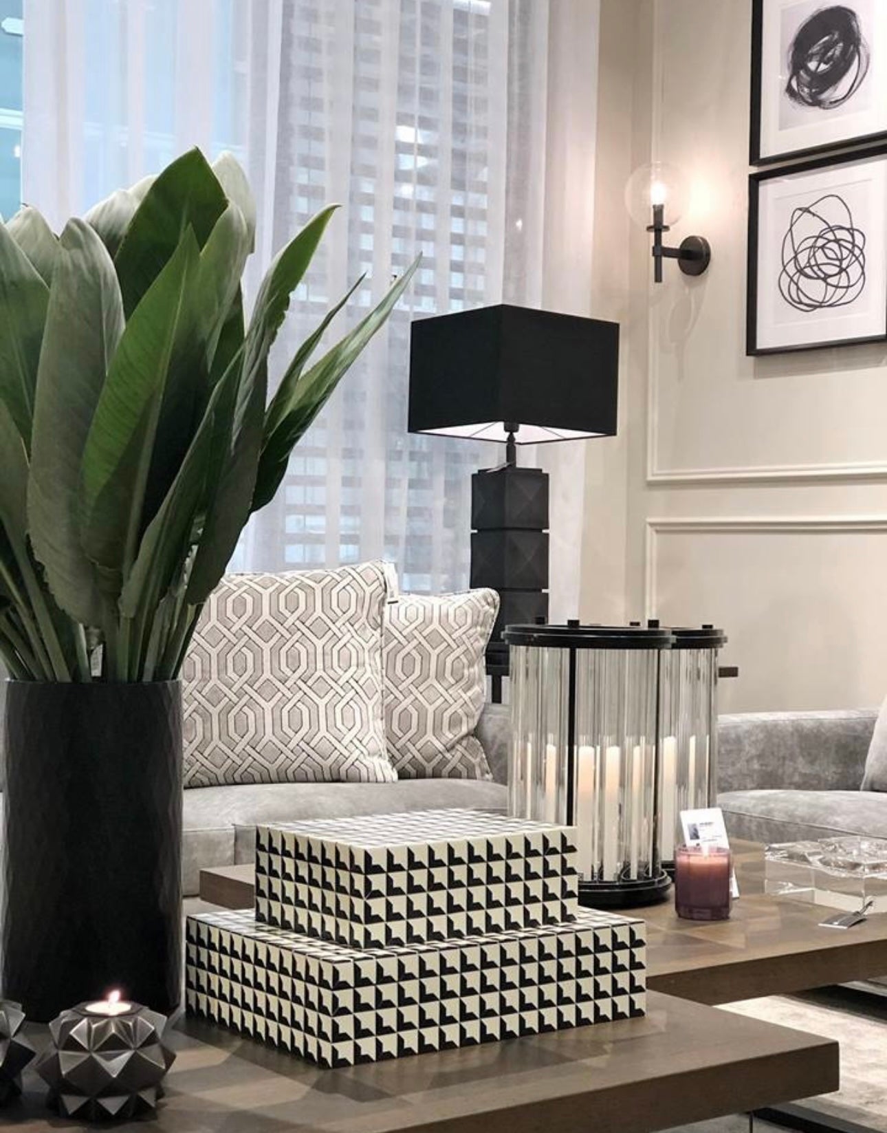 Luxury storage box cabas