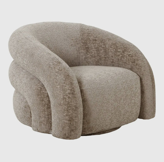 Lounge chair with swivel function